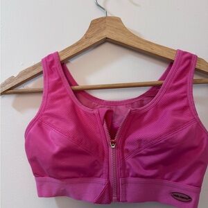 Pink Sports Bra